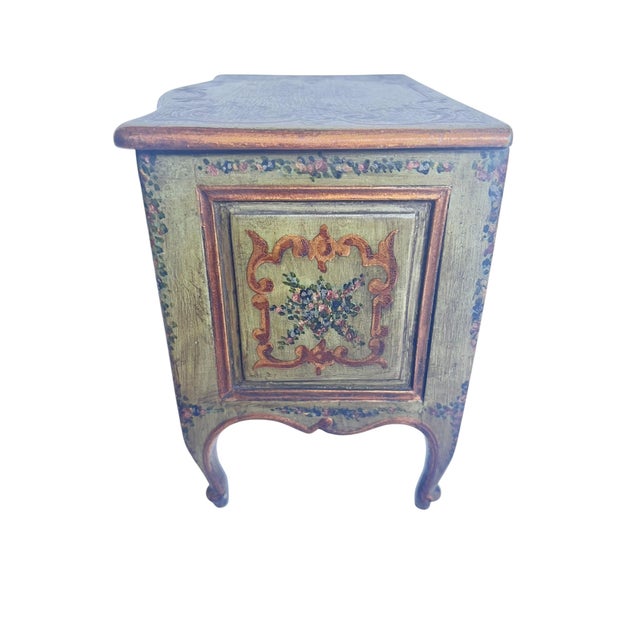 A charming antique table top chest, crafted with classic proportions and rich wood tones. Originally intended as a...