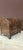 Medieval-style decorative chest or casket, crafted from copper and aged brass with visible rivets. It features a curved...