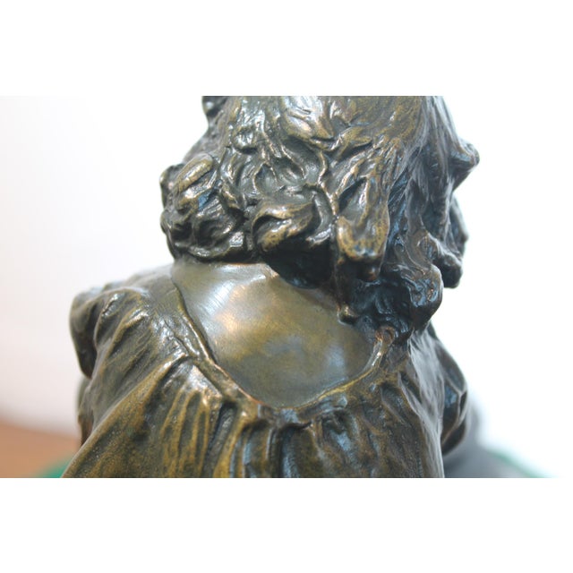 Juan Clara, Young Girl, 1890s, Bronze For Sale - Image 5 of 10