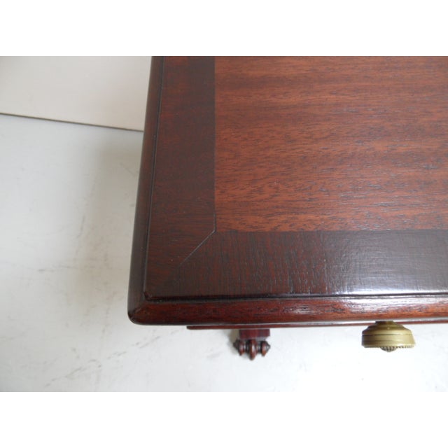 Antique Georgian Mahogany Writing Table For Sale - Image 11 of 14