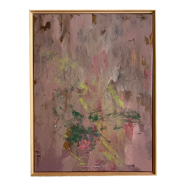 "Velvety Brick" 2025 Original Framed Painting by Jessalin Beutler For Sale