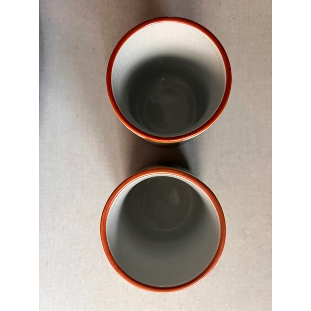 2000s Ceramic Vessels - A Pair For Sale In San Francisco - Image 6 of 7