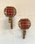 Pair of 1970s rattan and bamboo wall sconces. European Plug (up to 250V).The wiring of this item may be original and might...