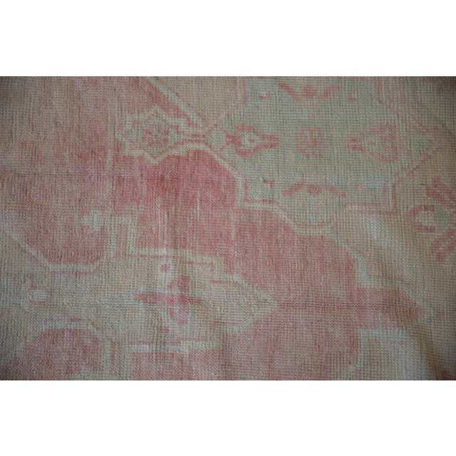 Vintage Distressed Oushak Rug Runner - 5'1" X 12'1" For Sale In New York - Image 6 of 12