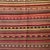 Beige Large Indian Beige Rug with Red, Yellow and White Stripes and Geometric Borders, 1980s For Sale - Image 8 of 18
