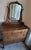 Early 20th Century Antique Tiger Oak Dresser With Vanity Mirror For Sale - Image 5 of 8