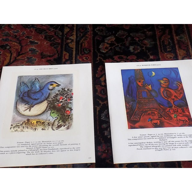 Mid-Century Modern Vintage Mid 20th C. Marc Chagall Lithographs - Set of 9 For Sale - Image 3 of 10