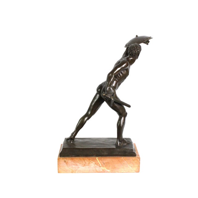 Metal Antique 19th Century Bronze Sculpture of Soldier by Jean Dider Debut For Sale - Image 7 of 10