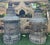 Vintage Pair Perko Galvanized Steel USS Missouri Battleship Anchor Lights – Clear Lens – Circa 1940 This authentic pair of...