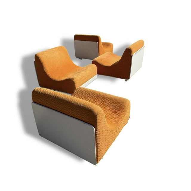 Space Age Model Orbis Modular Sofa from Cor, 1970s, Set of 4 For Sale - Image 6 of 18