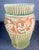 1910s Antique Roseville Donatello Green Ivory 8” Vase For Sale - Image 5 of 8