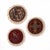 Small Middle Eastern Round Rugs, 1970s, Set of 3 For Sale - Image 10 of 10