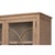 Regency Style Glazed Vitrine in Limed Pine with Oval Fretwork For Sale In Raleigh - Image 6 of 11