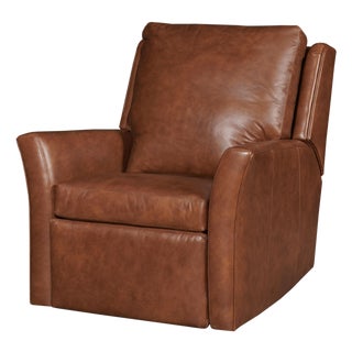 Century Furniture Aubry Swivel Glider Electric Recliner For Sale