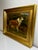 Important British c.1898 Victorian Oil Portrait of a Rough Collie Dog After John Emms Gilt Framed For Sale - Image 6 of 18