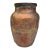Antique Early 20th C Hand Etched Copper Vase Urn Primitive Tribal Vessel For Sale - Image 4 of 9