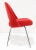 Red Eero Saarinen Executive Chairs Mid Century Modern Furniture For Sale - Image 8 of 12