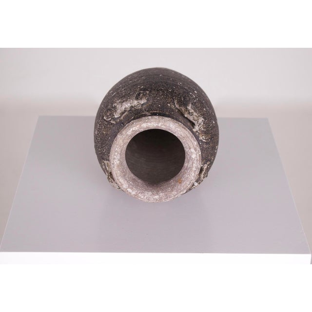 Tan Jarre Sawankhalok Storage Jar For Sale - Image 8 of 10