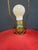 Flute of Chicago Postmodern Corrugated Cardboard Table Lamp in Red, 1980s For Sale - Image 4 of 9