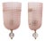 Art Dèco Italian Murano Glass and Brass Sconces, 2000, Set of 2 For Sale