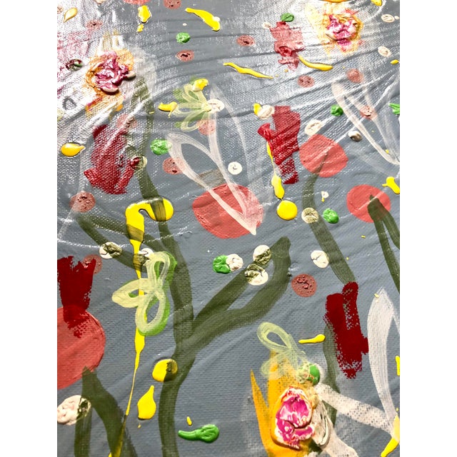 “Spring Sky” Contemporary Abstract Painting by Cassandra Auker For Sale - Image 10 of 11