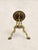 Wood Antique French Gilt Cast Iron Guéridon Side Table With Wooden Top, Circa 1900 For Sale - Image 7 of 11