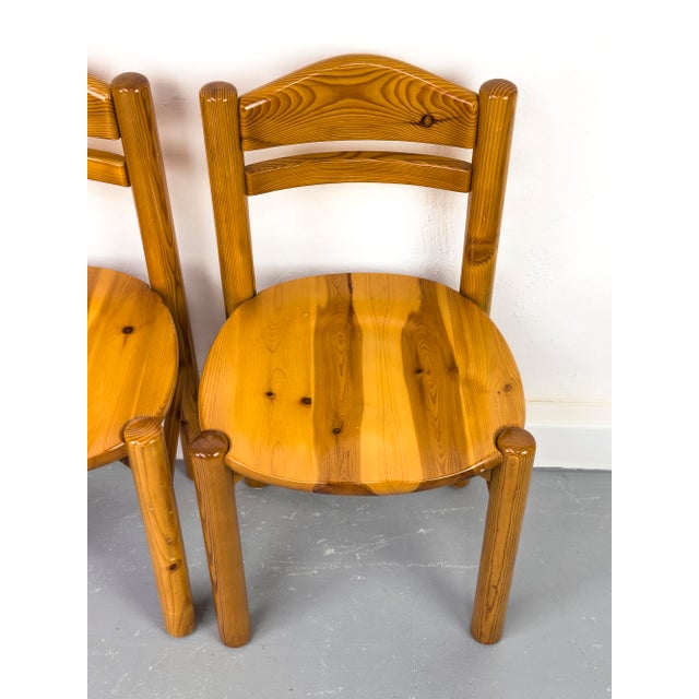 Pine Dining Chairs in the style of Rainer Daumiller, 1970s, Set of 6 For Sale - Image 13 of 18