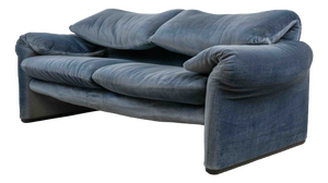 Maralunga Sofa by Vico Magistretti for Cassina, 1980s