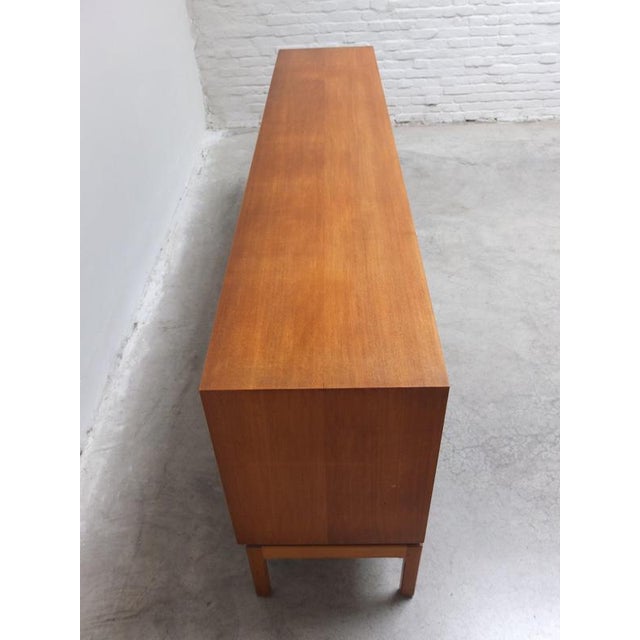 Mid 20th Century Walnut Abstracta Sideboard by Jos De Mey for Van Den Berghe-Pauvers, 1960s For Sale - Image 5 of 17