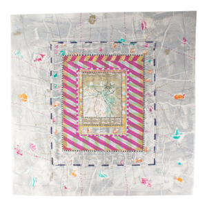 “Awaken From the Dream” Monoprint and Textile Art by Marlene Mancini Frist