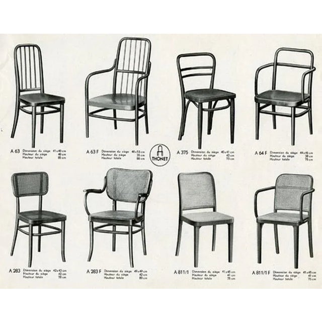 Art Deco Desk Chair by Adolf Gustav Schneck for Thonet, 1930s For Sale - Image 11 of 12