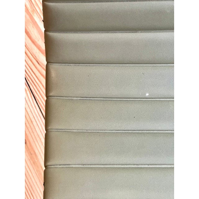 Metal Pair of Eames Group Lounge Chairs For Sale - Image 7 of 8