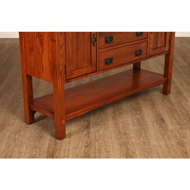 Nichols & Stone Mission Style Oak Sideboard For Sale - Image 14 of 18
