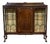 Chippendale Style Mahogany 3-Door Display Cabinet, Early 20th Century For Sale