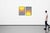 Mid-Century Modern 2026, Solar Lens, Space Age Style Diptych, Limited Edition Giclée, Yellow to Gray Transitions For Sale - Image 3 of 8