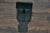 An English Victorian painted cast iron umbrella stand depicting a sitting dog. This charming English 19th-century umbrella...