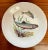 White Vintage Set of 6 Trout Fish Design Appetizer Plates ~ Barvaria For Sale - Image 8 of 11
