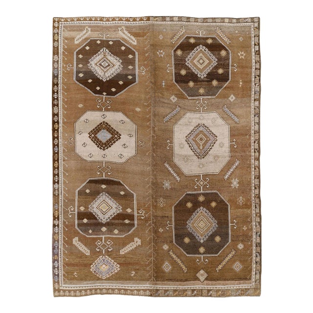 Galerie Shabab Collection Mid-20th Century Turkish Anatolian Room Size Carpet For Sale