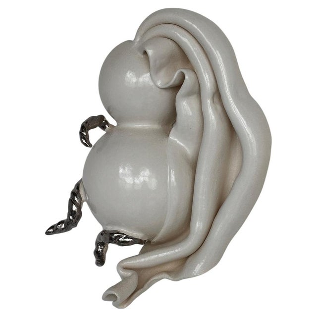 Paestrum Ceramic Wall Light by Lucile Gracile For Sale - Image 8 of 8