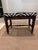 Early 19th Century English Walnut Bench With Zebra Epingle Cushion For Sale In Raleigh - Image 6 of 9