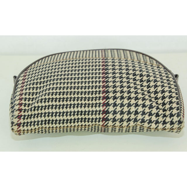 Ralph Lauren Houndstooth Wallet Cosmetic Bag For Sale - Image 12 of 12