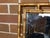 Midcentury Italian Gilt Faux Bamboo Mirror with Beveled Glass For Sale - Image 10 of 10
