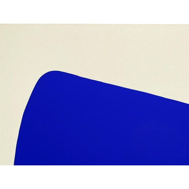 Contemporary Gary Griffin "That Time My Mom Killed a Snake in Her House" Contemporary Blue Toned Painting, 2022 For Sale - Image 3 of 7
