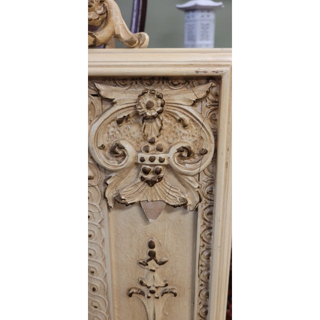 Fine Vintage 1950s Florentine Mirror For Sale - Image 4 of 10