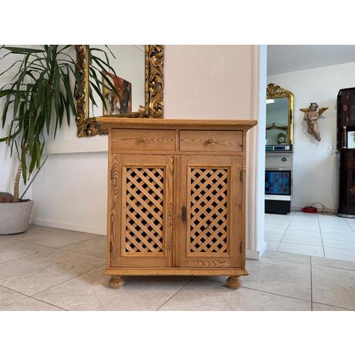 Vintage Peasant Buffet in Wood, 1920s For Sale - Image 11 of 11