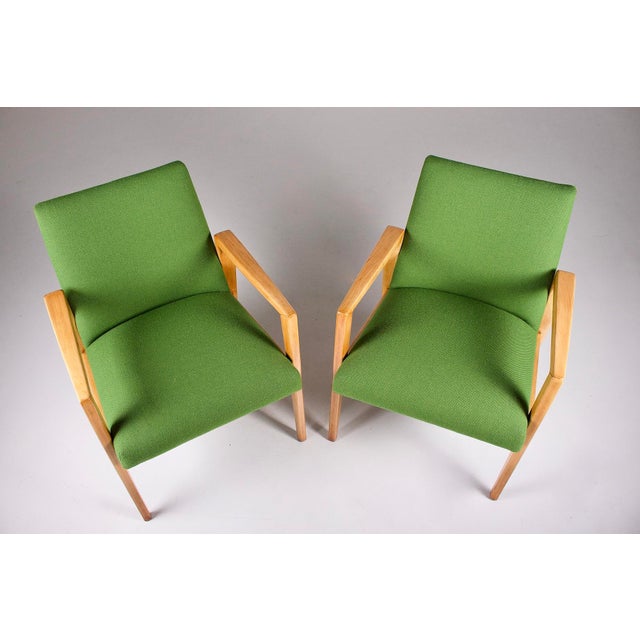 Modernist Armchairs, 1950s, Set of 2 For Sale - Image 9 of 11