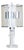 Cylindrical Acrylic Glass Table Lamp, 1970s For Sale