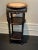 Traditional Early 20th Century Carved Wood and Marble Jardiniere Stand For Sale - Image 3 of 5