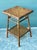 Vintage Split Reed Side Table For Sale - Image 9 of 12