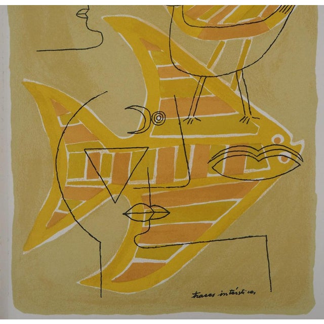 Victor Brauner, Portrait Surréaliste (Traces Interstices), Lithograph For Sale - Image 4 of 7